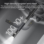 TESLONG TD450S 4.5 Inch Screen 210 Degree Bendable Industrial Endoscope 1.55m Length, 8.5mm Single Lens, 8.5mm Dual Lens