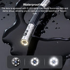 TESLONG TF600 6 Inch Screen 360 Degree Steering Industrial Endoscope Supports Wi-Fi 1.55m Cable Length, 6.5mm Dual Lens