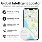 M10 Mini GPS Location Tracker Anti-lost Device with Keychain, M10 (White), M10 (Black)