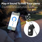 M10 Mini GPS Location Tracker Anti-lost Device with Keychain, M10 (White), M10 (Black)