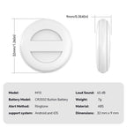M10 Mini GPS Location Tracker Anti-lost Device with Keychain, M10 (White), M10 (Black)