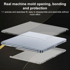 GKK Ultra-thin Full Coverage Frosted Translucent Laptop Case, For Huawei MateBook X Pro 2024