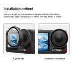 For DJI Action 5 Pro Camera Lens Filter, CPL, ND8, ND16, ND32, ND64, UV, Diffusion 1/4, ND8PL, ND16PL, ND32PL, ND64PL