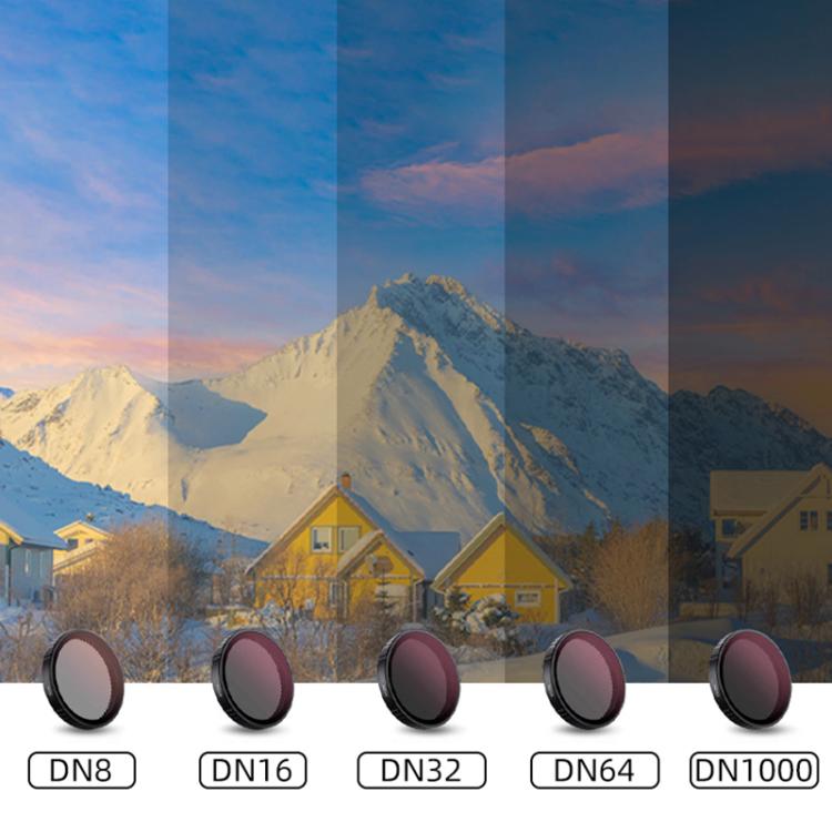 For DJI Action 5 Pro Camera Lens Filter, CPL, ND8, ND16, ND32, ND64, UV, Diffusion 1/4, ND8PL, ND16PL, ND32PL, ND64PL