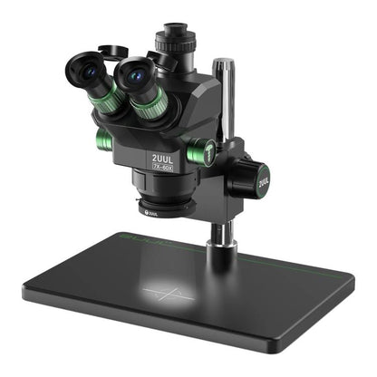 2uul MC7060-A1 7-60X Synchronous Zoom Trinocular Microscope, 2uul MC7060-A1