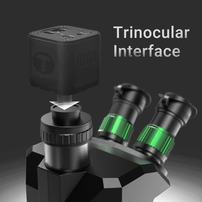 2uul MC7060-A1 7-60X Synchronous Zoom Trinocular Microscope, 2uul MC7060-A1
