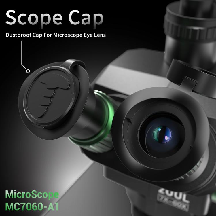 2uul MC7060-A1 7-60X Synchronous Zoom Trinocular Microscope, 2uul MC7060-A1