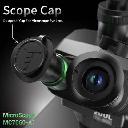 2uul MC7060-A1 7-60X Synchronous Zoom Trinocular Microscope, 2uul MC7060-A1