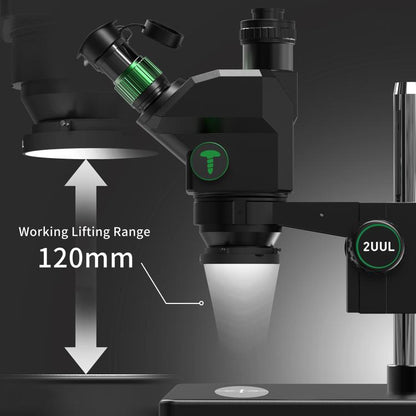 2uul MC7060-A1 7-60X Synchronous Zoom Trinocular Microscope, 2uul MC7060-A1