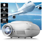 Cheerlux C1 Android Version 1280x720P 100ANSI Bluetooth 5.1 Smart Projector, US Plug, UK Plug, AU Plug, EU Plug