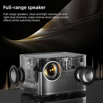 Cheerlux C26A Android Version 1920x1080P 420ANSI Smart Projector, US Plug, UK Plug, AU Plug, EU Plug