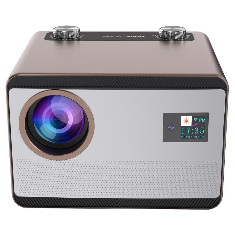 Cheerlux C58A1 Android Version 1920x1080P 650ANSI Smart Projector, with Front Display, US Plug, UK Plug, AU Plug, EU Plug