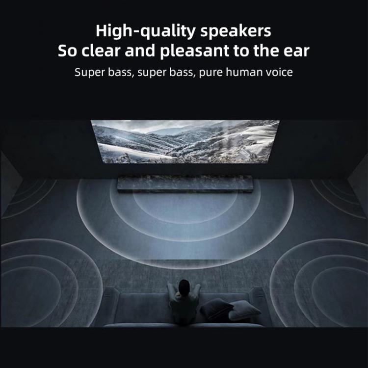 Cheerlux C58A1 Android Version 1920x1080P 650ANSI Smart Projector, with Front Display, US Plug, UK Plug, AU Plug, EU Plug