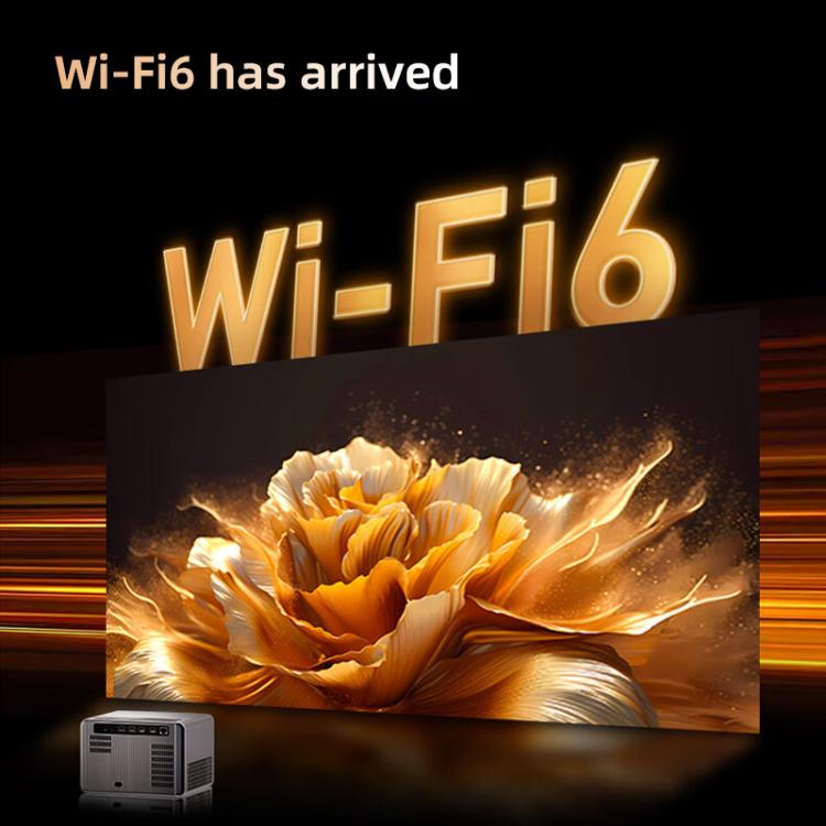 Cheerlux C58A1 Android Version 1920x1080P 650ANSI Smart Projector, with Front Display, US Plug, UK Plug, AU Plug, EU Plug
