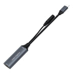 U2 4K 30Hz HDMI to Type-C HD Video Capture Card with Microphone Mixer