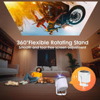 Cheerlux H1 Same Screen Version 1280x720P 180ANSI Smart Projector, with Gimbal, US Plug, UK Plug, AU Plug, EU Plug