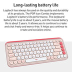 Logitech POP ICON KEYS Wireless Bluetooth Keyboard