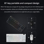 Logitech G PRO X TKL Wireless Gaming Keyboard, GX-T Mechanical Switches