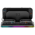 OIVO VG-SW205 Gaming Console Storage Magnetic Charging Stand with RGB Lights, For Nintendo Switch 2