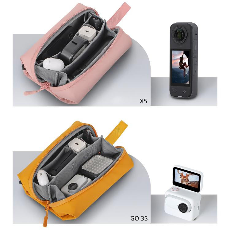 Sunnylife Carrying Handbag Storage Shoulder Bag Combo Bags Mini Travel Daily Pouch, For DJI OSMO Pocket 4 / 3
