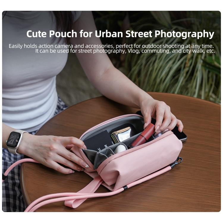 Sunnylife Carrying Handbag Storage Shoulder Bag Combo Bags Mini Travel Daily Pouch, For DJI OSMO Pocket 4 / 3