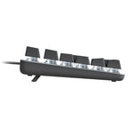 Logitech K845 Backlit Mechanical Wired Keyboard, Cable Length: 1.8m, Longhua Brown Axis, Longhua Red Axis
