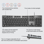 Logitech K845 Backlit Mechanical Wired Keyboard, Cable Length: 1.8m, Longhua Brown Axis, Longhua Red Axis