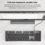 Logitech K845 Backlit Mechanical Wired Keyboard, Cable Length: 1.8m, TTC Brown Axis, TTC Red Axis, TTC Blue Axis
