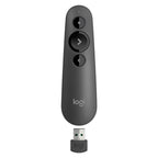 Logitech R500s Laser Wireless Smart Presentation Remote Controller, R500s (Black), R500s (Grey)