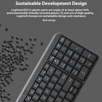 Logitech K251 Wireless Bluetooth Keyboard for Business Laptop Office use, K251