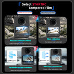 STARTRC 2pcs HD Screen Tempered Glass Films, For DJI Osmo 360 2pcs
