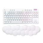 Logitech G715 Dual-Mode 87-Key RGB Wireless Bluetooth Mechanical Keyboard, Red Shaft