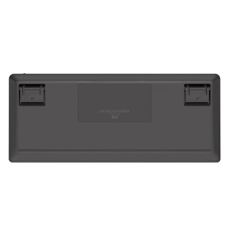 Logitech MX Mini Compact Smart Backlit Wireless Bluetooth Mechanical Keyboard, Tea Shaft, Blue Shaft