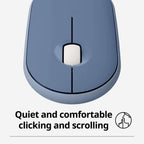 Logitech PEBBLE M350 1000DPI Ultra-Thin Dual-Mode Wireless Bluetooth Mouse