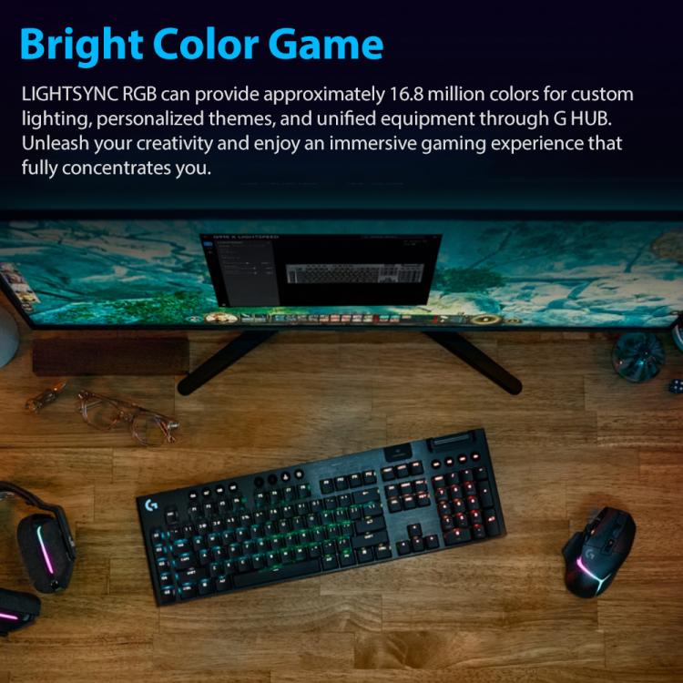 Logitech G915 X LIGHTSPEED Wireless Low Profile Gaming Keyboard