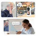 V5 2MP Home HD Full Color Two-Way Video Call Camera Support One-Click Call, EU Plug, US Plug