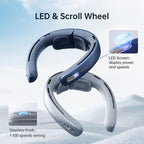 JisuLife FA45 100-speed Dual Turbo Portable Neck Fan Pro1