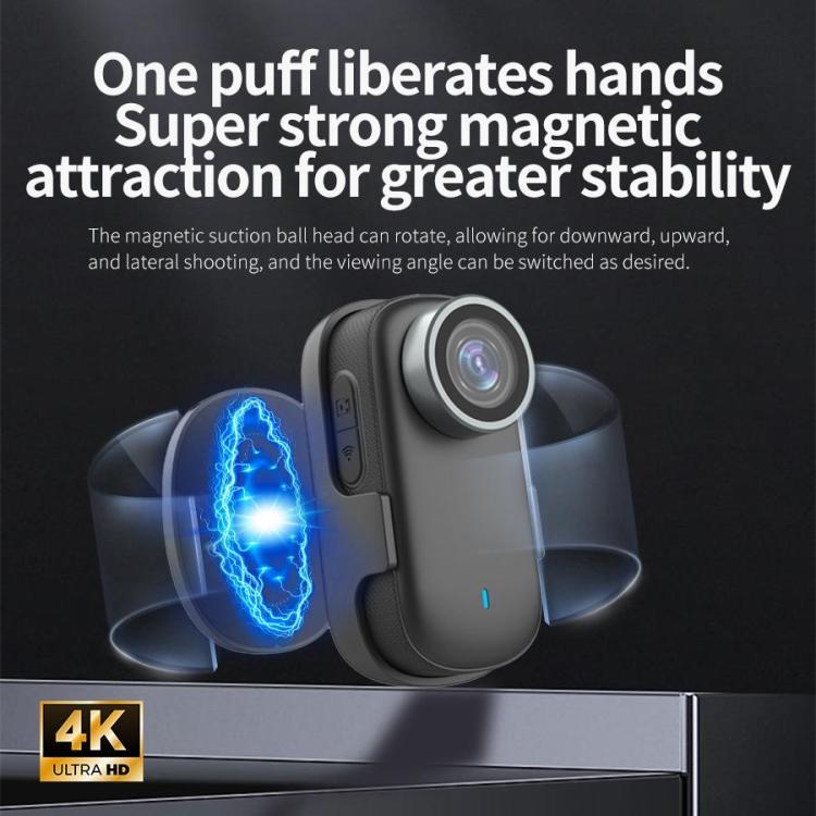 M10 4K Thumb Sports Camera Mini WiFi Camera without Screen, Simple Version, Standard Version