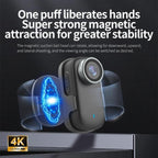 M10 4K Thumb Sports Camera Mini WiFi Camera without Screen, Simple Version, Standard Version