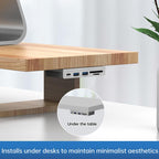 HST-2A1CTS 5 in 1 USB 3.0 Detachable Magnetic Docking Station, HST-2A1CTS