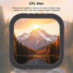 For Insta360 Ace Pro 2 Camera Lens Filter, CPL, ND8, ND16, ND32, ND64