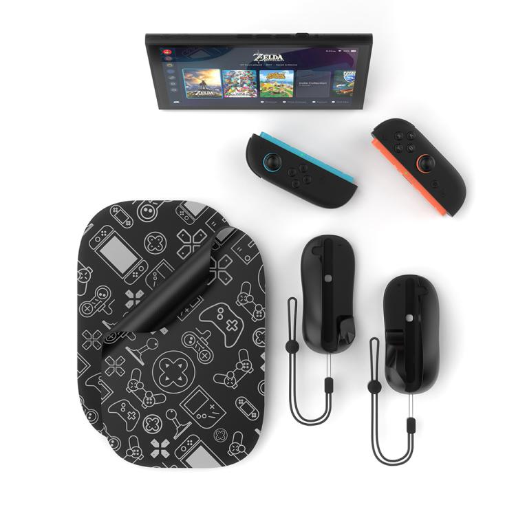 JYS NS2313 Left & Right Controller Mouse + Pad Joy-Con Adapter Stand, JYS-NS2313