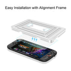 YOOPEO YP115 2pcs Anti-fingerprint HD Tempered Glass Film, YP115