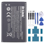 Battery Replacement, For D-Link BM600 DWRr600b DWRr600b 2000mAh