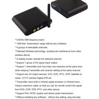 Measy AV530 5.8GHz Wireless Audio / Video Transmitter and Receiver, Distance: 300m, AV530 Black