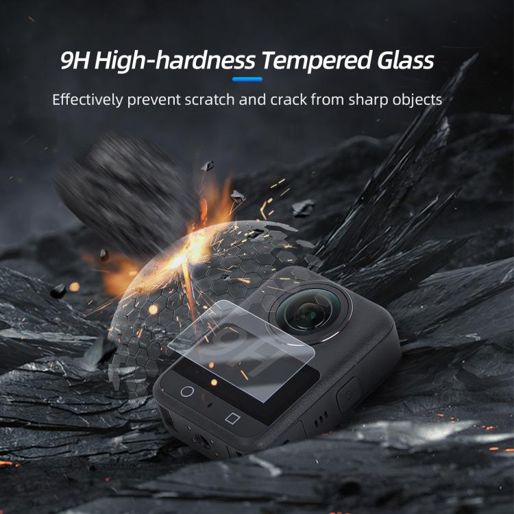 Sunnylife Screen Protector Tempered Glass Protective Film For DJI Osmo 360, 1pcs, 2pcs