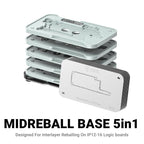 2UUL BH13 Midreball Base Logic Board BGA Reballing Platform Set for iPhone 12-16 Pro Max, 2UUL BH13