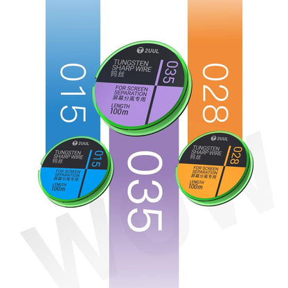 2UUL WS-035 0.035mm 100m Tungsten Sharp Diamond Wire, 2UUL WS-035