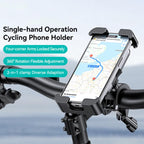 USAMS ZJ082 360-degree Universal Ball Motocycle Cycling Phone Holder, ZJ082