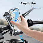 USAMS ZJ082 360-degree Universal Ball Motocycle Cycling Phone Holder, ZJ082